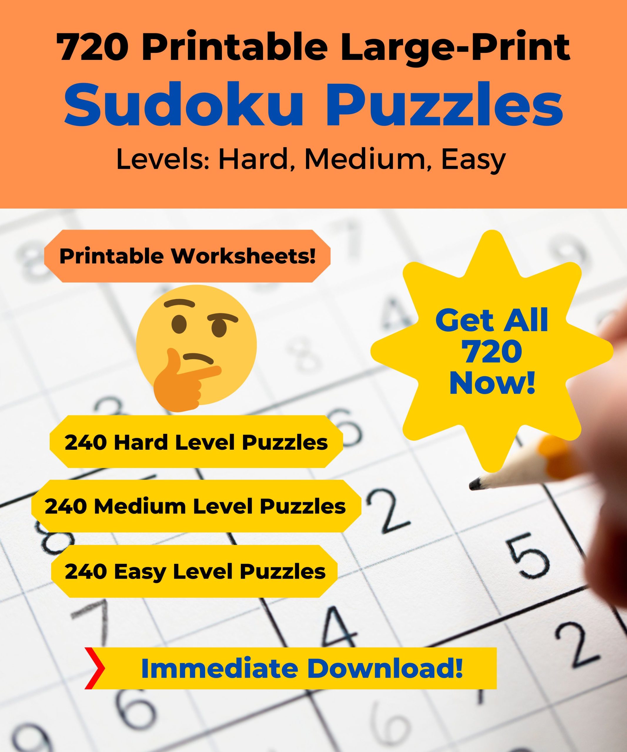 720 printable sudoku puzzles