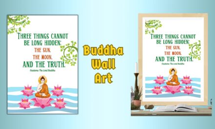 Printable Buddha Wall Art Poster, Home Decor, Quote Poster