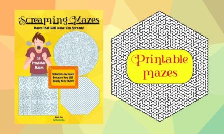 Screaming Mazes – Printable Difficult Mazes